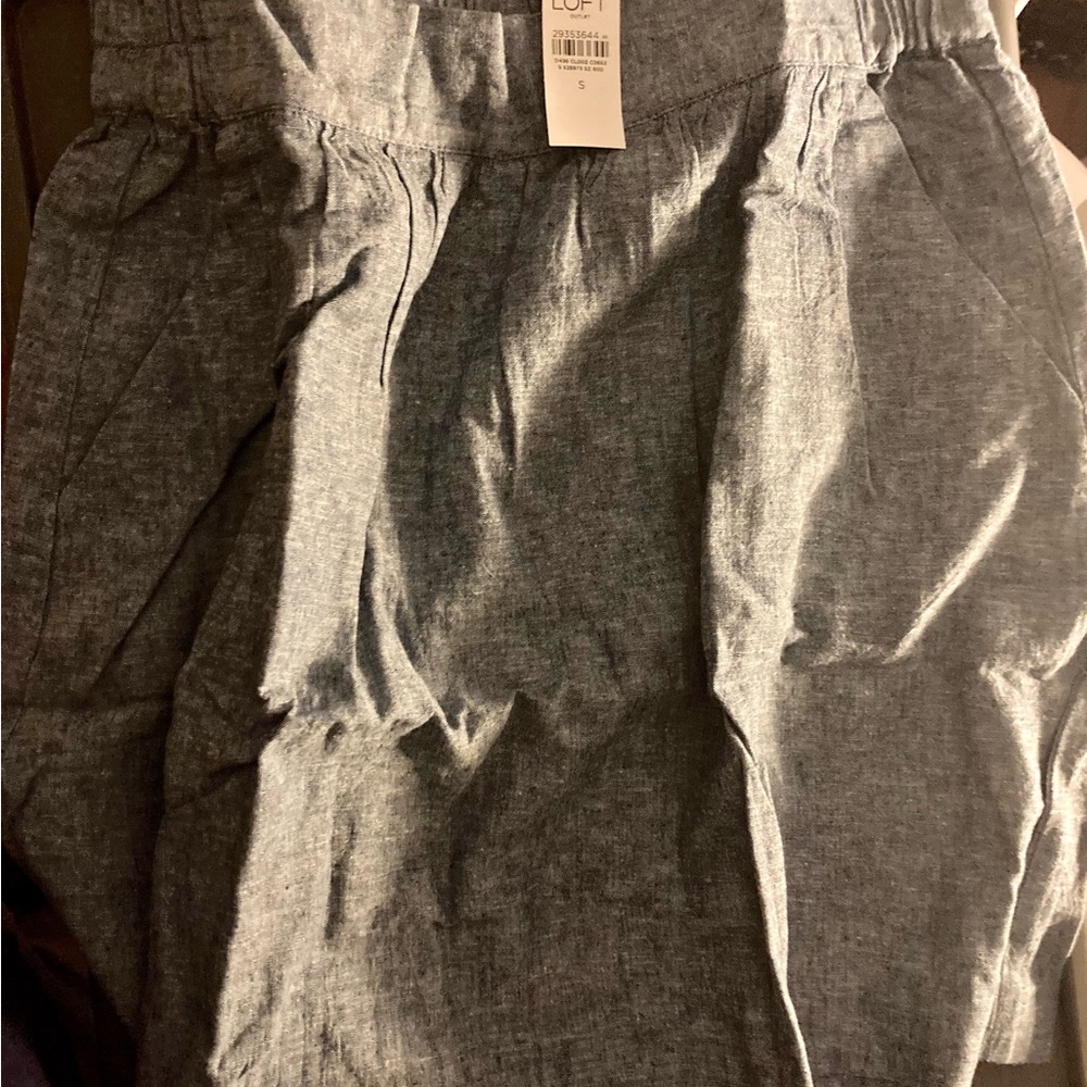 Loft Outlet Chambray Skirt
